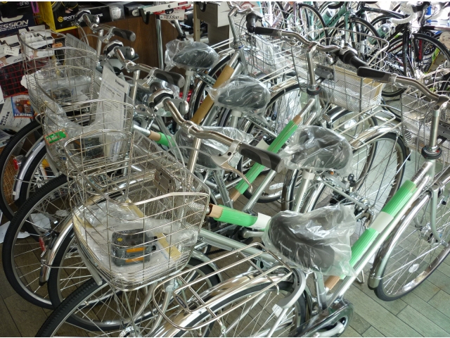 通学車、こんな感じです