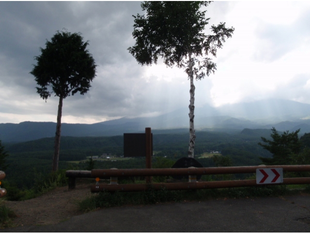 九蔵峠展望台からの眺め