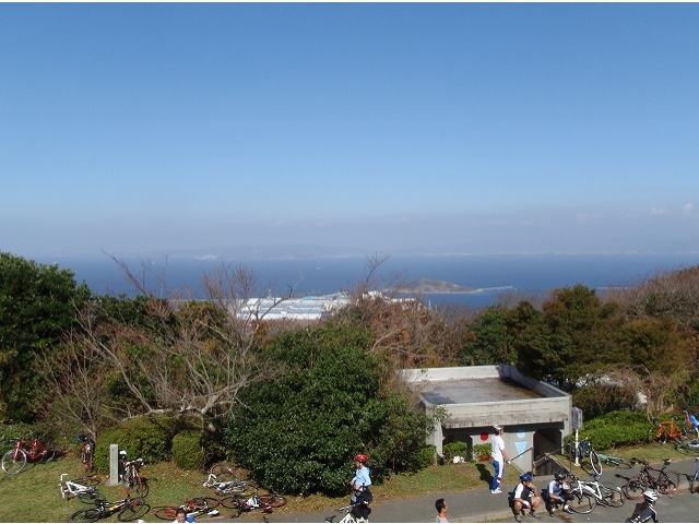 展望台から三河湾側