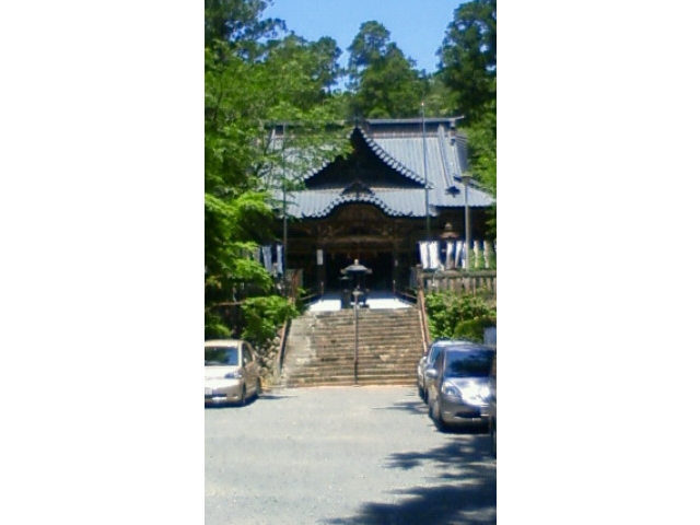 奥山にある有名なお寺