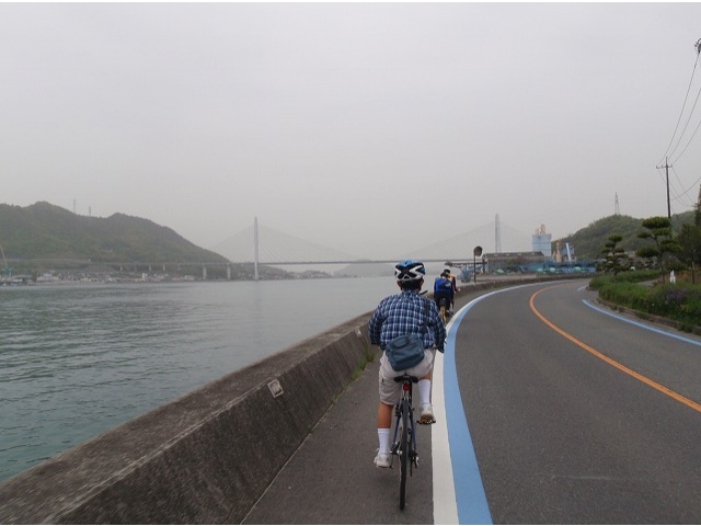 瀬戸田から見た「生口橋」