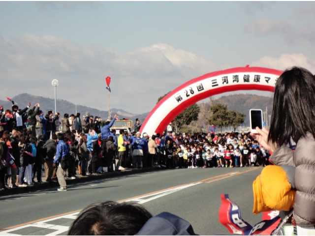 3kmのジョギングの部のスタートです（1）