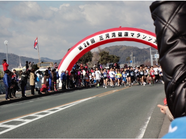 10kmの部のスタートです（2）