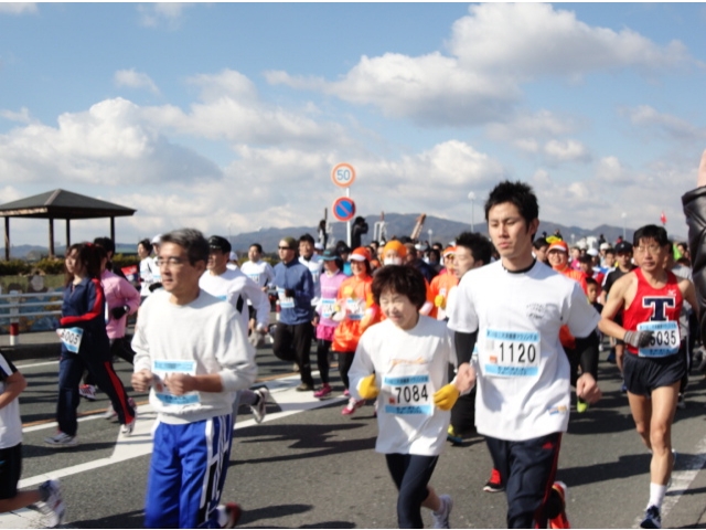 10kmの部のスタートです（4）