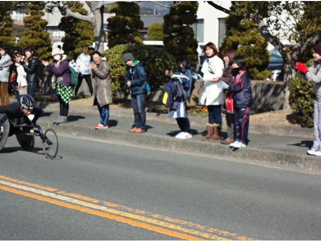 車椅子の部の1位です