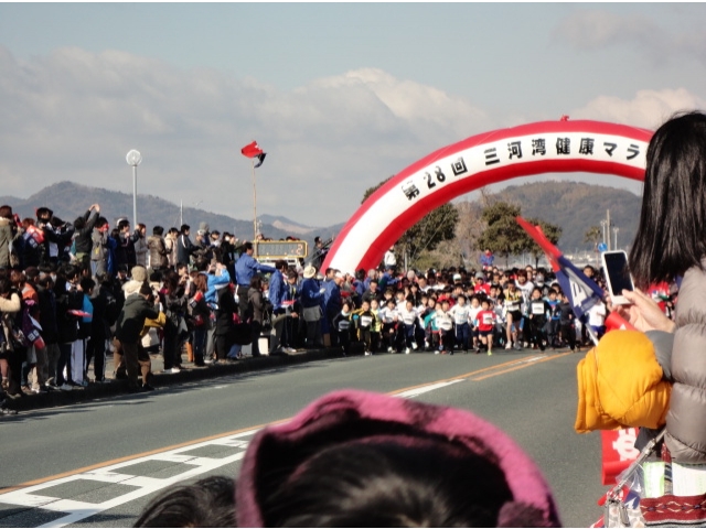 3kmのジョギングの部のスタート（2）