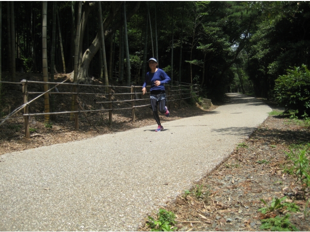 伊藤選手＝富士登山レースに向け順調な走り込みです！！