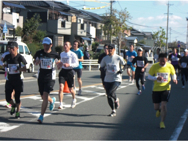 いい走りしてました！　山口選手