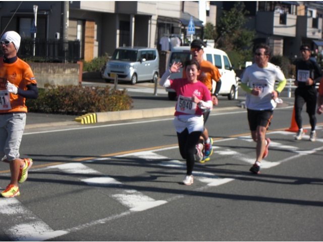 爽やかな走り！！　中野選手