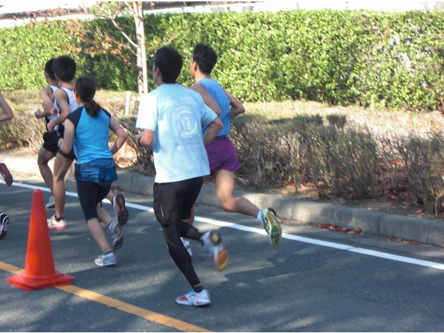 後ろ姿でごめんなさい　高田選手＆宇津見選手