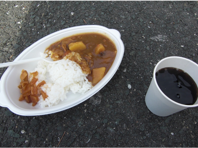 第１エイド　カレー＆コーラ