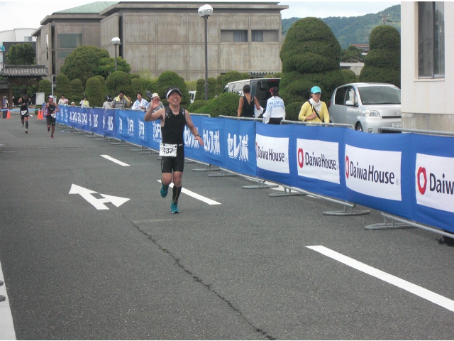 笑顔のゴール！！　福田選手