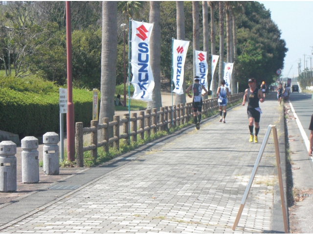 ランの後半・世界の丸井選手