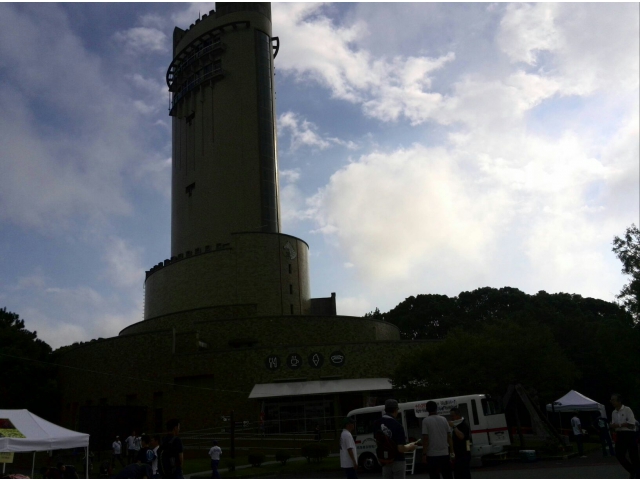 動物園の展望台