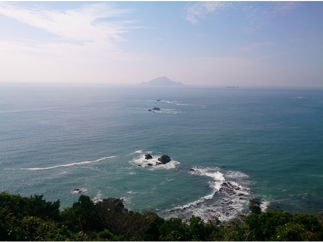 伊良湖岬・最高峰から