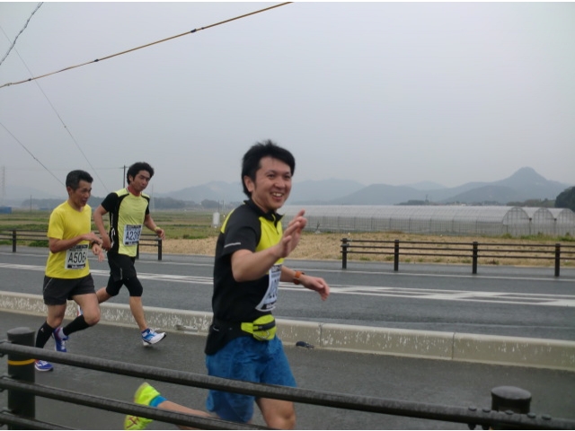 田中選手（嫁さん撮影）