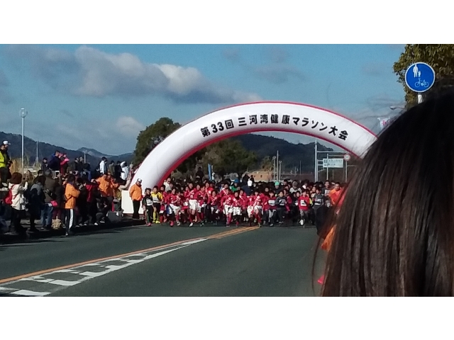 3kmの部のスタート風景