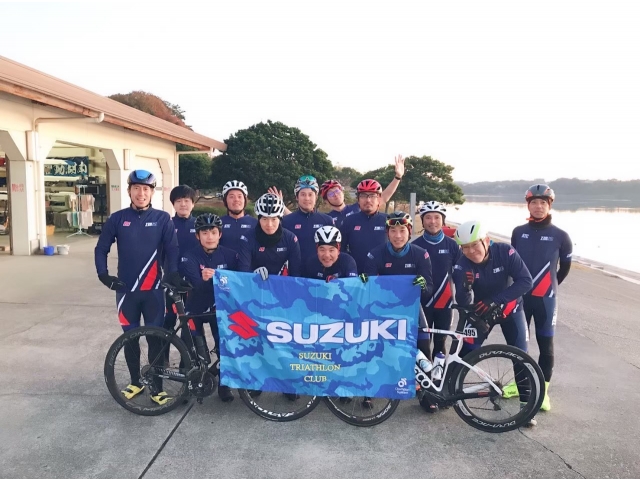 SUZUKI TRIATHLON CLUB 新しいチームですが、実力者多数。
恐ろしや～( ;∀;)