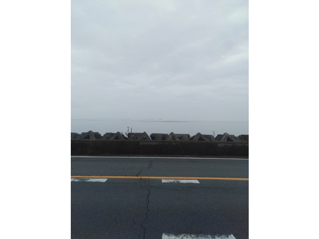 知多半島！少々歩きにくかったっす(>_<)
