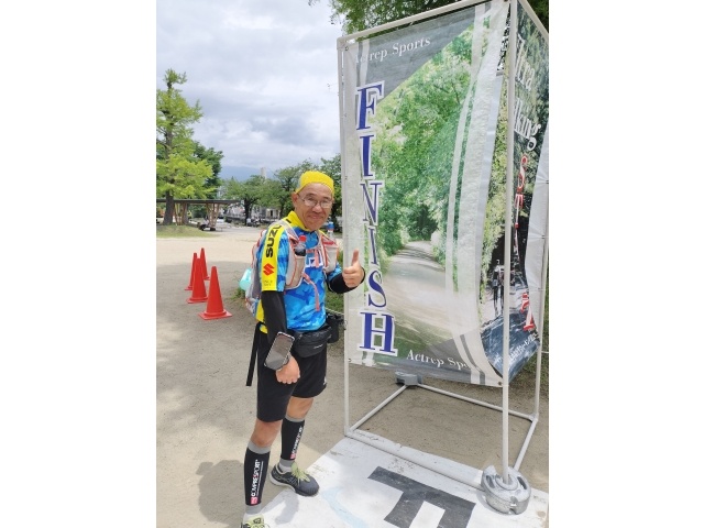 失敗も多数あったが無事ゴールっす('◇')ゞ