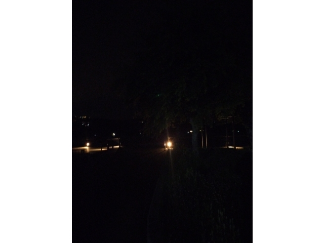 山中湖到着！すっかり真夜中っす🌚