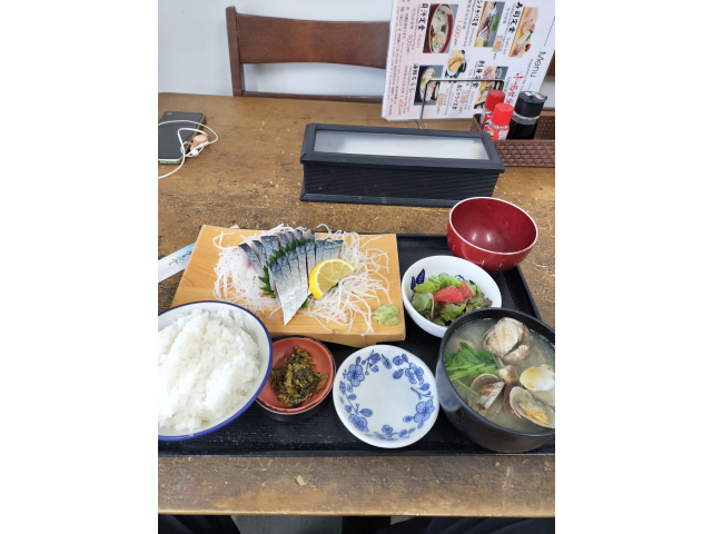 しめ鯖定食！good