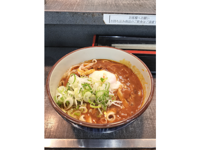 今回は名古屋周りで帰宅！行きもカレーきし麵だったっけ🙄