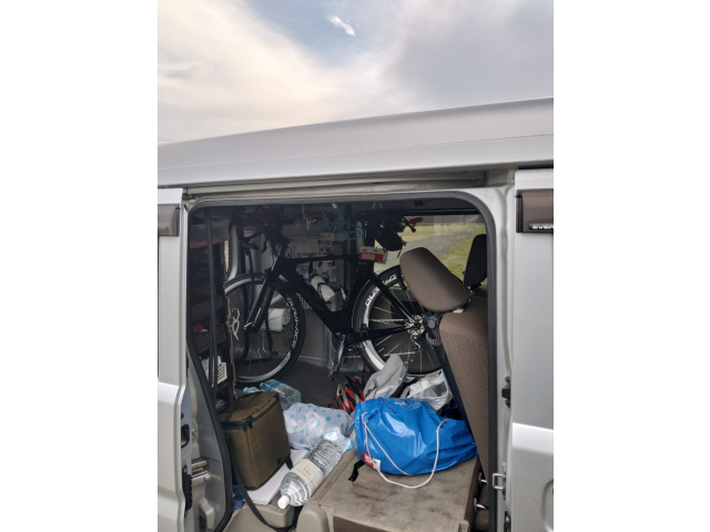 だいたい6時位に会場到着！ゆとりをもって段取りが出来ました♪(^∇^*)