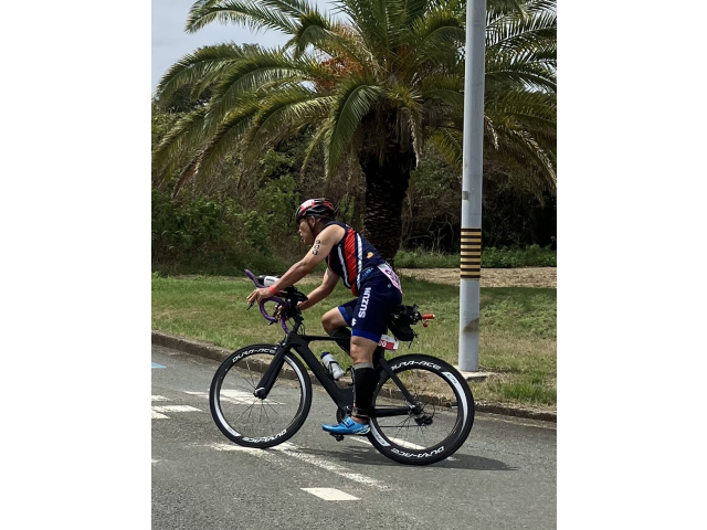 郁王選手が写真を撮ってくれました。コーナだと全く周りが見えてないんだよな～💦