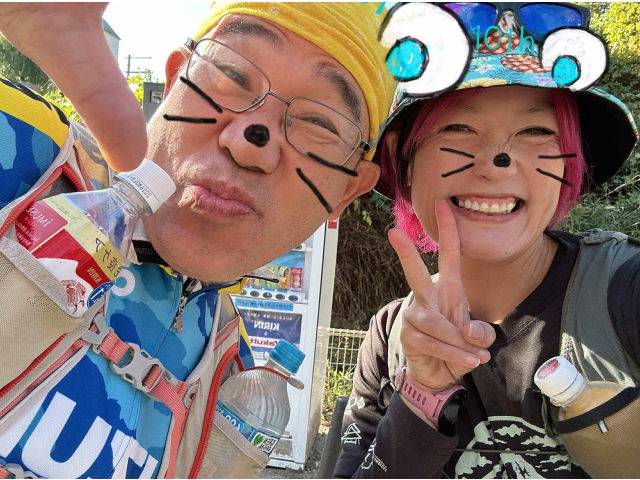 ぴょんぴょん選手がウルトラウオーキングに！てか・・・2週間前に100マイル走ってたのでは・・・凄すぎます（⊙ｏ⊙）