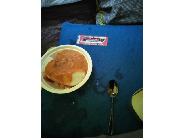 キャンプ初日はカレーっす🍛