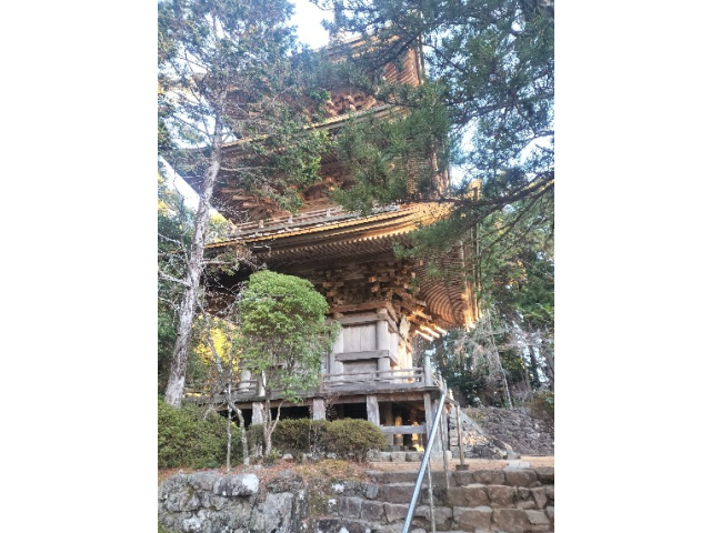 鶴林寺到着！お寺が良い雰囲気でした('◇')ゞ