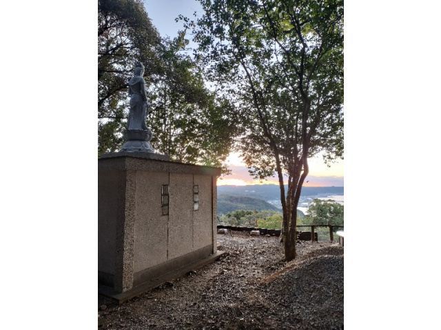 金剛頂寺で初日の出！今年は雲が掛かってたなぁ～