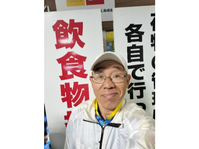 スタート前はいつも緊張っす(;・∀・)