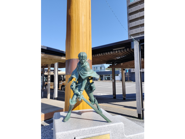 日田到着！進撃の巨人押しっす（⊙ｏ⊙）