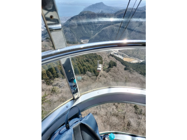 いや～久しぶりにロープウェイに乗ったが怖いっす🙄