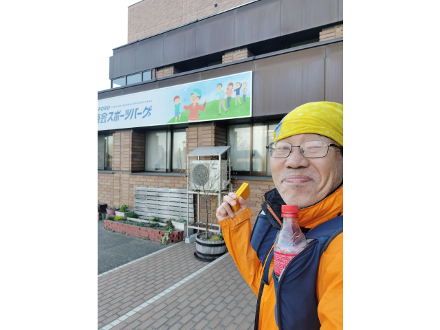 江別でのスイム終了！なかなか個性的なプールでした♪